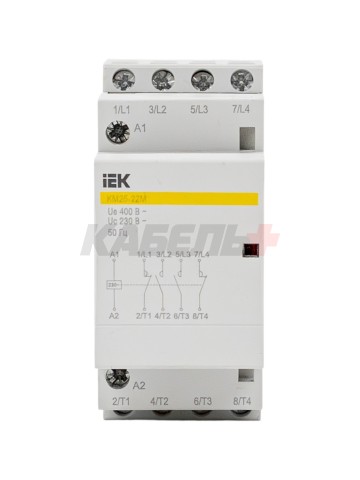Контактор модульный КМ25-22М AC IEK