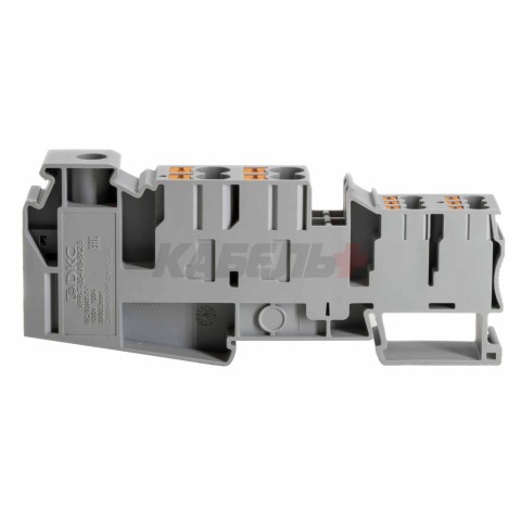 Клемма гибридная, винтовой зажим 35 кв.мм, push-in 4х6 кв.мм, 6х2.5кв.мм DKC