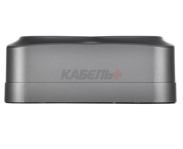 GLORY Розетка 2-местная для открытой установки с заземлением без защитных шторок 16А РС22-3-ХСм сталь матовый IEK