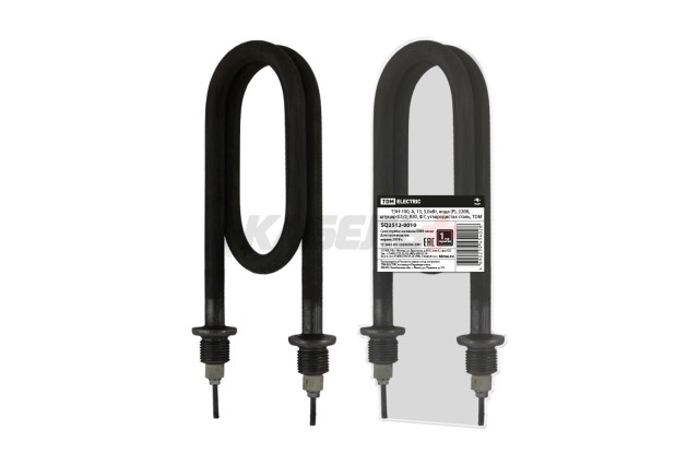 ТЭН-100, А, 13, 5,0кВт, вода (Р), 220В, штуцер G1/2, R30, Ф7, углеродистая сталь, TDM