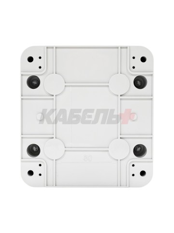 TEKFOR Корпус пластиковый КМПн-6 IP65 серая непрозрачная дверь IEK