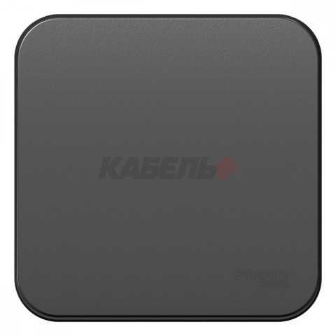 BLANCA О/У 1-клавишный ПЕРЕКЛЮЧАТЕЛЬ (сх.6) ИЗОЛ.ПЛ, 10А, 250В, АНТРАЦИТ