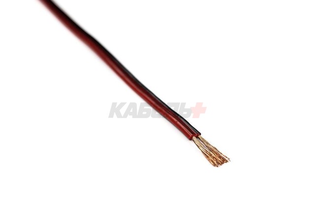 Кабель Stereo 2х1.0 Red/Black 100м (м) Rexant