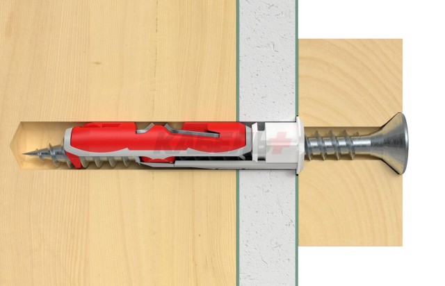 Дюбель Fischer DUOTEC 12 TOGGLE FIXING с винтом (упак. 2шт) (542802)