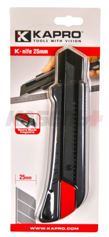 254-25 КАПРО Нож строительный с лезвием 25мм