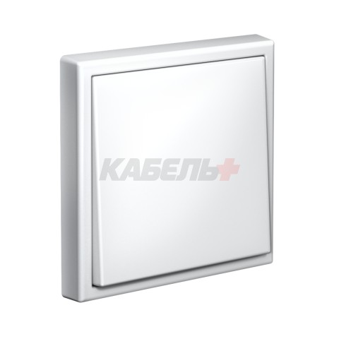 ARTGALLERY 1-клавишный ВЫКЛЮЧАТЕЛЬ, сх.1, 10АХ, БЕЛЫЙ