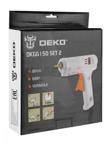 Термоклеевой пистолет DEKO DKGG150 SET2