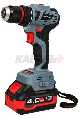 Аккумуляторный бесщеточный E0220 ProfiPower НАБОР 2в1 Тип-2 УШМ MKDGA-18V и шуруповерт MKBL-18B (Li-ion-2шт 18В, 4.0Ач, З/У)