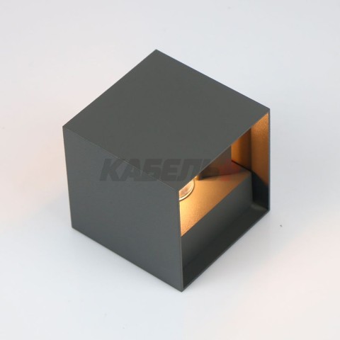 Фасадный светильник General GWL-G9-5-SQUARE-IP65 Графит Квадратный Лайтвэйв