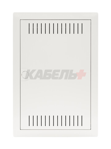 Щит скрытой установки Multimedia  (506х348х89), IP 30// Hager - Volta (Белая дверь с перфорацией)