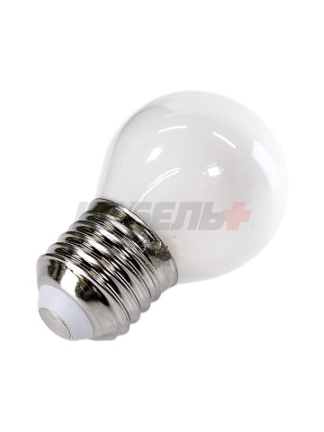 4,5 Вт Лампа Gauss Basic Filament Шар 4,5W 380lm 2700К Е27 milky LED