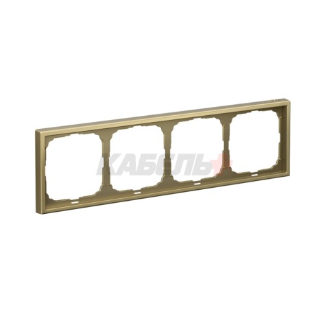 ARTGALLERY 4-постовая РАМКА, универсальная, ЗОЛОТО