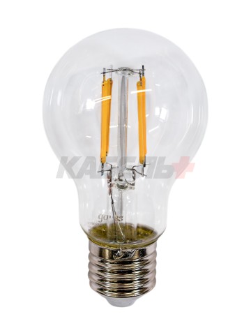 Лампа Gauss Filament А60 10W 820lm 2700К Е27 milky LED