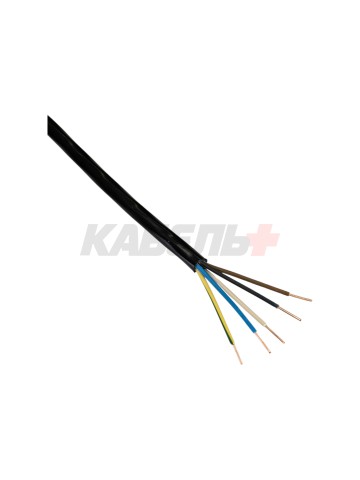 Кабель ВВГнг(А) 5х1,5-0,66 черн ТУ РБ