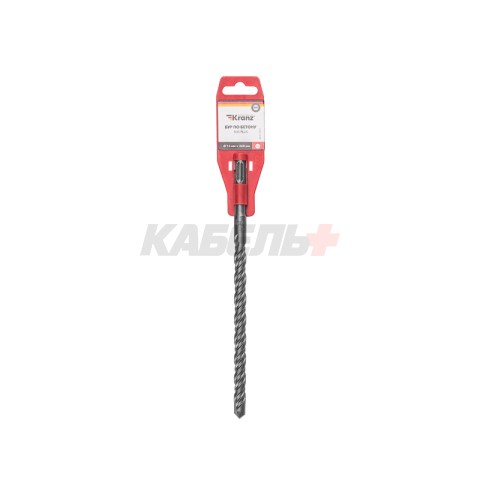 Бур по бетону 14x260x60мм SDS PLUS KRANZ