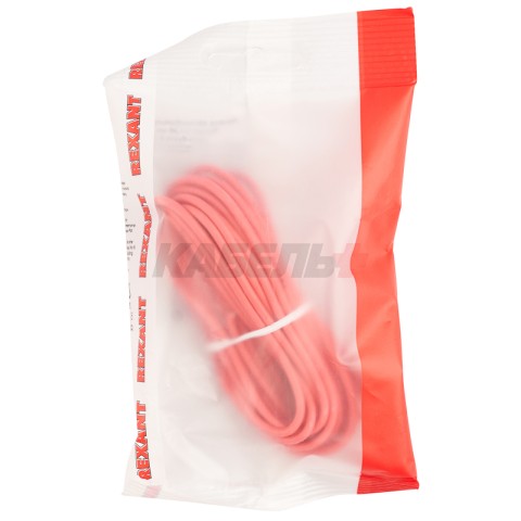 Провод ПГВА 1х1,50мм², красный, бухта 100м REXANT