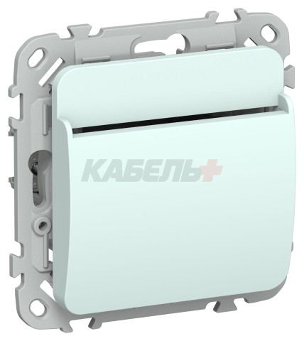 FLITE Выключатель карточный 30А ВК-0-ФлХЛ холодный лед IEK