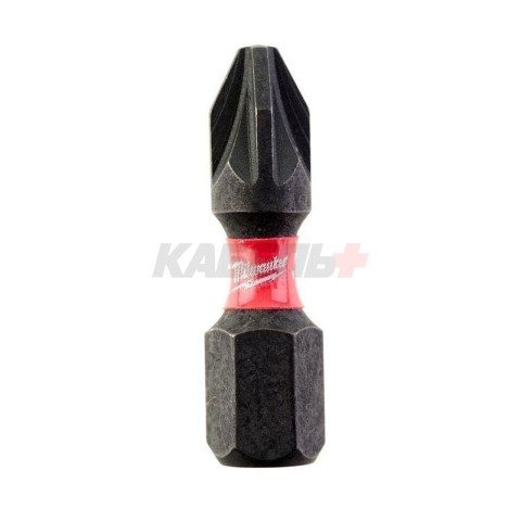 Насадка Milwaukee SHOCKWAVE PZ2 25 мм (2 шт) 4932430863