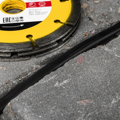 Диск алмазный тройной сегментный 125х22,2мм, сухая резка KRANZ