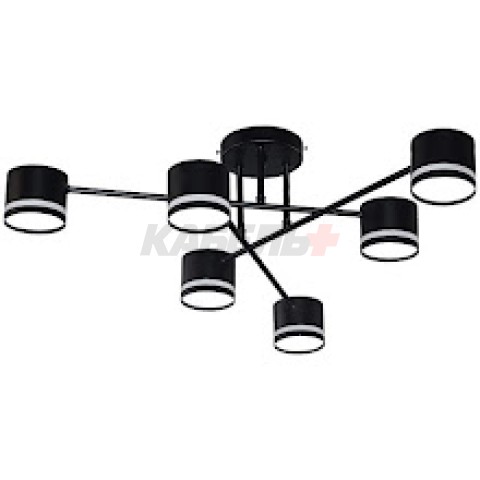 Светильник X1017/6 черный