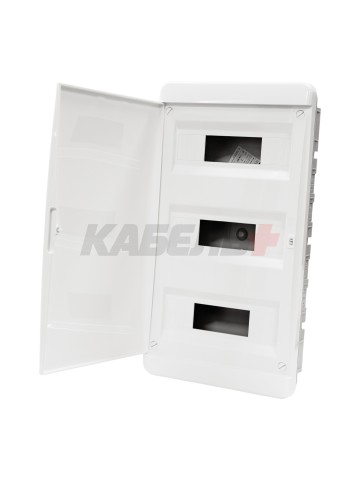 TEKFOR Корпус пластиковый ЩРВ-П-36 IP41 белая дверь IEK