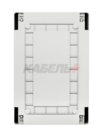 Пластиковый корпус 600х400х200 (ВхШхГ) прозрачная дверь, с монтажной платой, Design Pro Series IP67