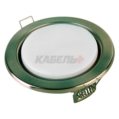 Светильник GCL-2GX53-H38-GA античный зеленый 2/50