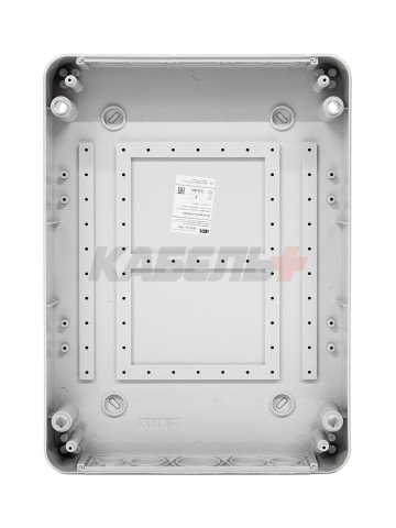 TEKFOR Корпус пластиковый КМПн-24 IP65 черная прозрачная дверь IEK