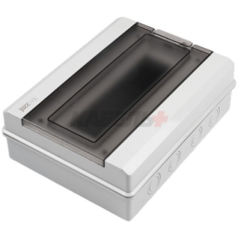 Бокс модульный навесной PDB/W 3012 GR (ЩРН-ПГ-12) IP65 Jazzway