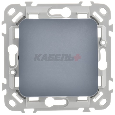 FLITE Выключатель 1-клавишный 10А ВС11-1-0-ФлМ маренго IEK