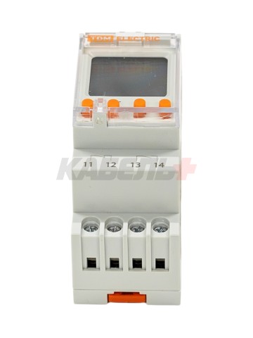 Реле напряжения 3ф серии РН 12-3х400/230В (LCD-дисплей, 1нр+1нз-контакты) TDM