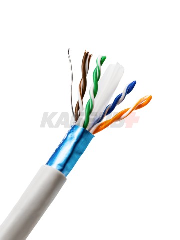 ITK Витая пара F/UTP кат.6 4x2х23AWG solid PVC серый (305м)