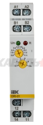 Реле контроля тока ORI 0,8-8А 24-240В AC/24В DC IEK