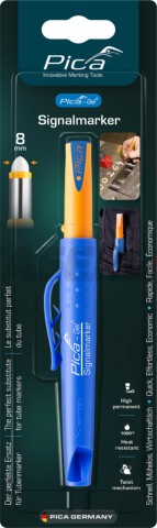 Маркер гелевый синий GEL Signalmarker
