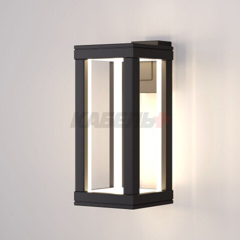 1527 TECHNO LED / Светильник садово-парковый чёрный