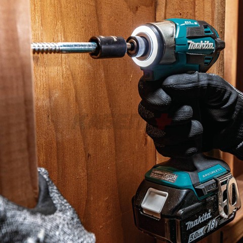 Шуруповерт ударный DTD173RTJ аккумуляторный (18V / 2*5,0Ah / 180Nm / MakPac 2), MAKITA, арт: DTD173RTJ