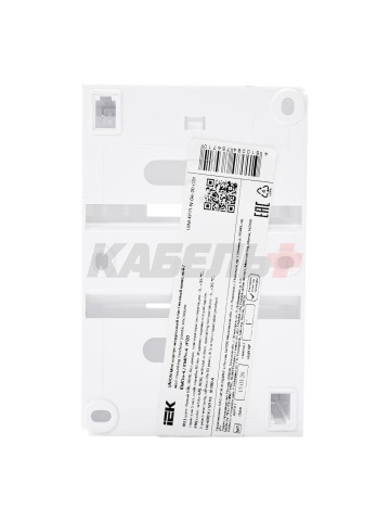 UNION Mini Корпус пластиковый КМПн-4 IP20 без двери белый IEK