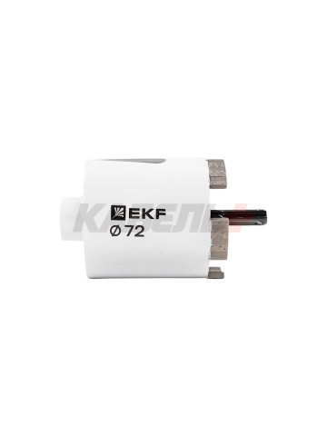 Коронка алмазная Turbo Fast 72 DCH-72TRB Laser M16 EKF Expert