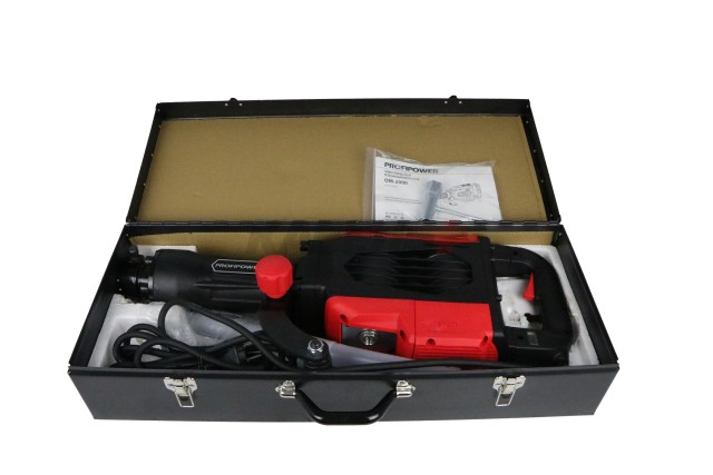 Отбойный молоток электрический E0301 PROFIPOWER ОМ-2000 (2000Вт, 65Дж, HEX30)