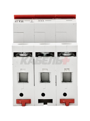 Автоматический выключатель YON max типа MD63S, 4,5кА, 3 полюса, хар-ка C, 10А DKC