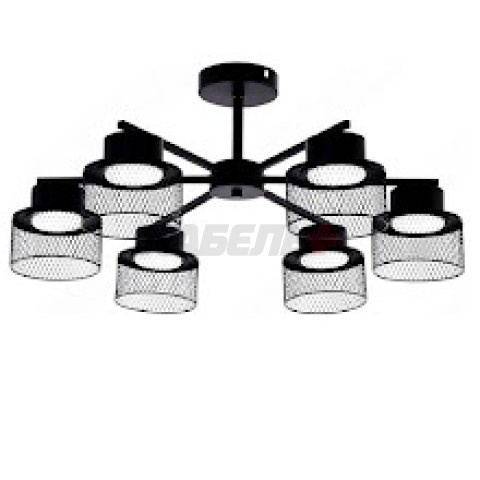 Светильник X-GX53 1090/6 чёрный