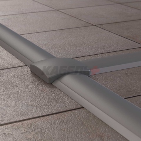 Напольный канал 75x17 мм CSP-F, серый DKC