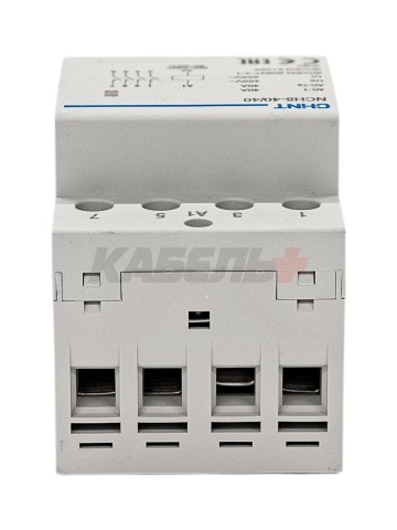 Контактор модульный NCH8-40/40 40A 4НО АС220/230В, 50Гц (R)