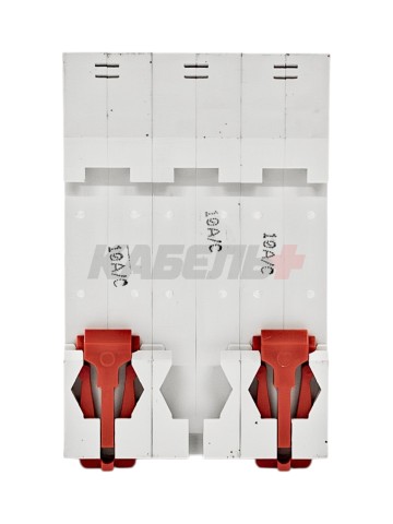 Автоматический выключатель YON max типа MD63S, 4,5кА, 3 полюса, хар-ка C, 10А DKC