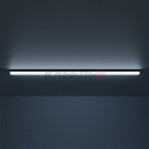 Св-к светодиодный матовый Gauss IP40 1190x60x36мм 36W 3600Лм 4000K Shop Lighting черный 1/20