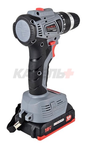 Аккумуляторный бесщеточный шуруповерт E0146 PROFIPOWER MKBL-18BT (18В,Li-ion-2шт, 2.0Ач, 0,8-10мм,40нм,магнитная бита, З/У, в кейсе)