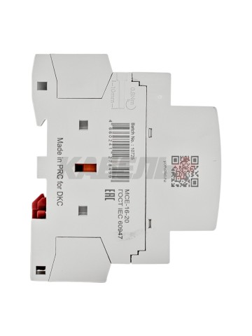 Контактор модульный YON max типа MCE, 2P, 16A, 240В, 2НО DKC