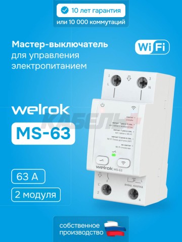 Мастер-выключатель Welrok MS-63