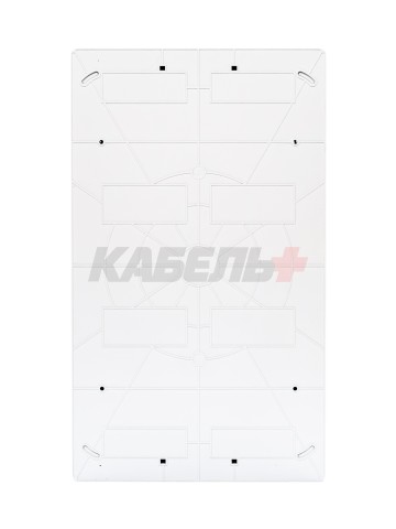 Щиток 36 мод настенный FRAME, белый с прозрачной дверцей, с 4 шинами PEN (2шт на 8 отв. и 2шт на 10 отв.) DKC