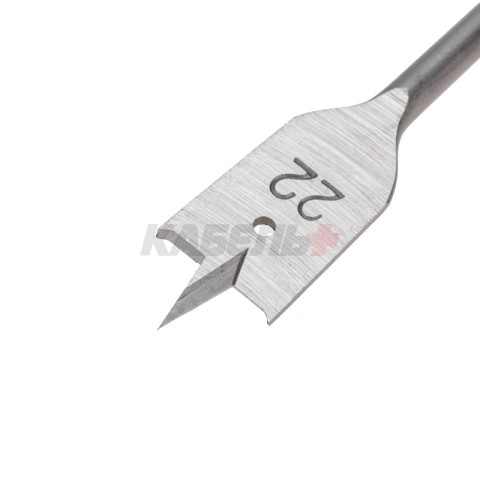 Набор сверл перовых по дереву 9 предметов: 14-16-18-20-22-25-30х152 мм, удлинитель, ключ угловой Kra